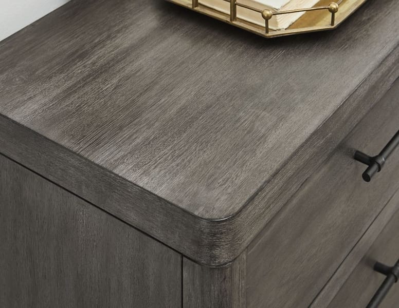 Modus Bedroom Cicero Five-Drawer Chest In Slate Grey 2KS384