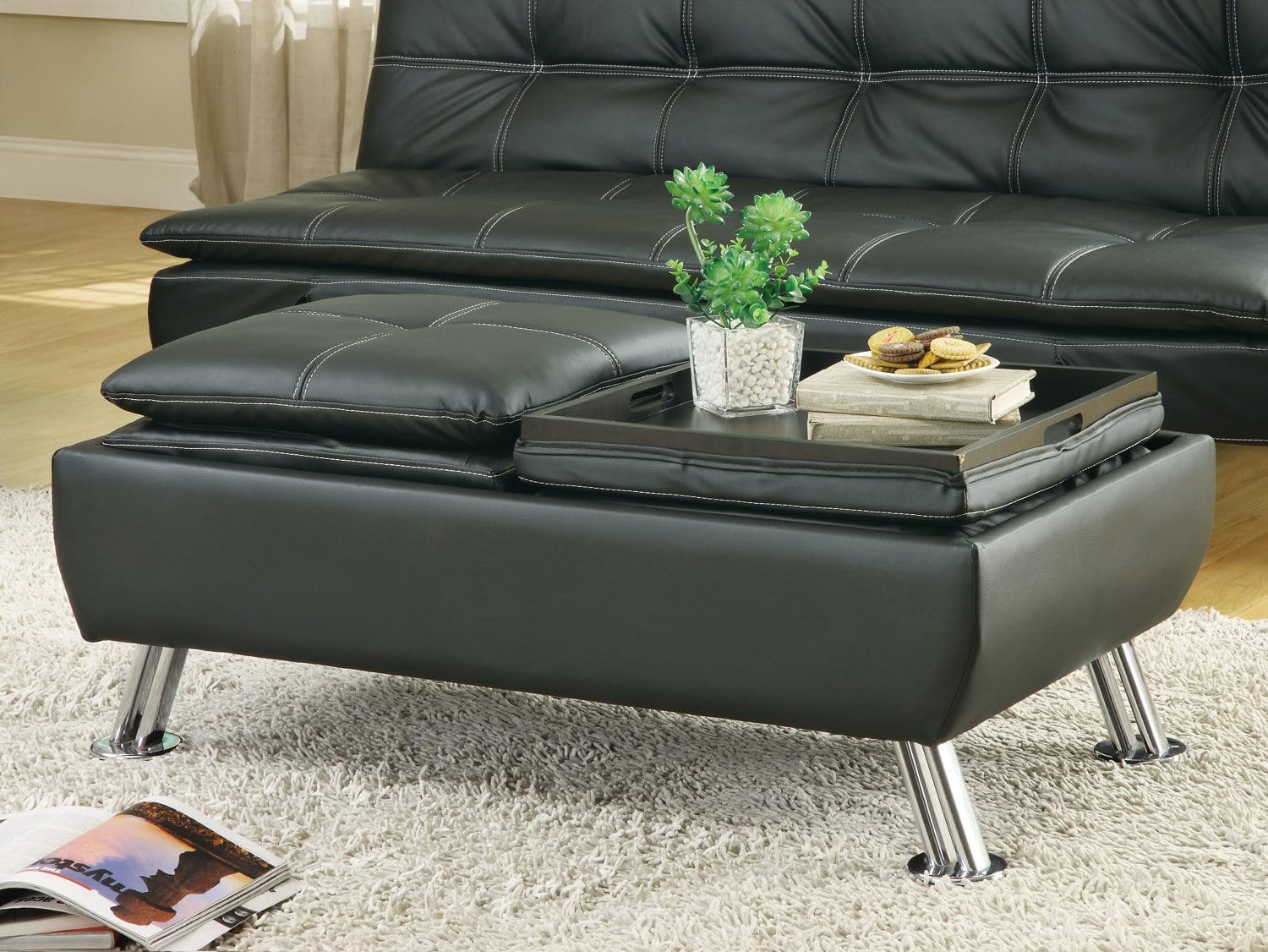 Coaster Living Room Ottoman 300283