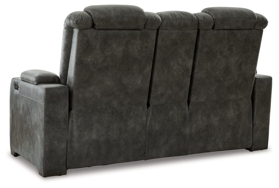 Ashley Living Room Soundcheck Power Reclining Loveseat with Console 3060618
