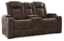 Ashley Living Room Soundcheck Power Reclining Loveseat with Console 3060718