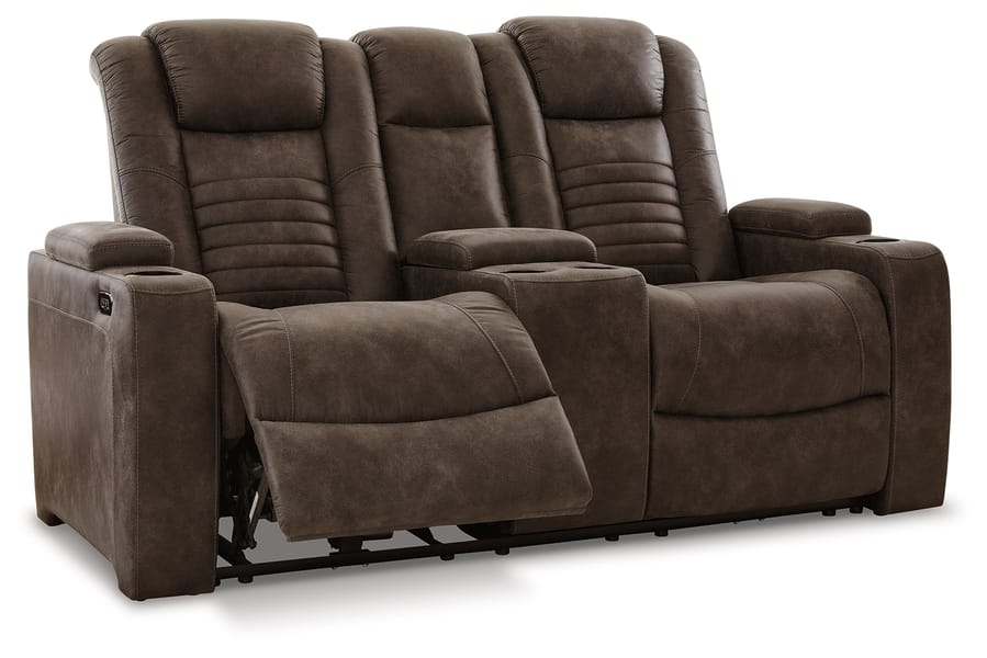 Ashley Living Room Soundcheck Power Reclining Loveseat with Console 3060718