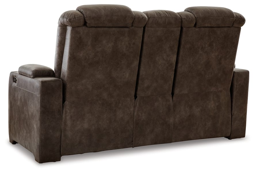 Ashley Living Room Soundcheck Power Reclining Loveseat with Console 3060718