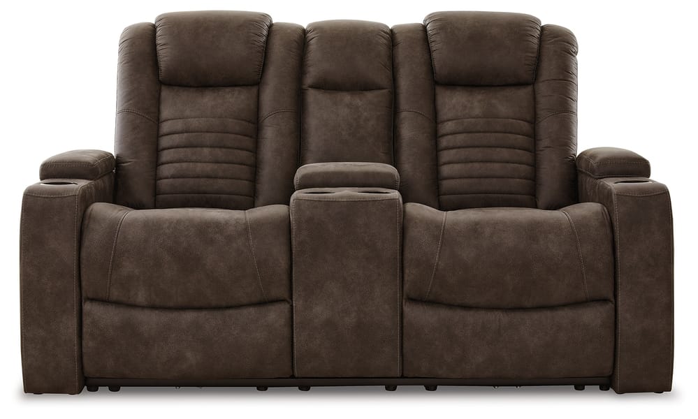 Ashley Living Room Soundcheck Power Reclining Loveseat with Console 3060718