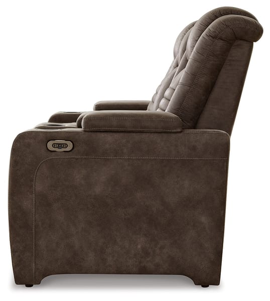 Ashley Living Room Soundcheck Power Reclining Loveseat with Console 3060718