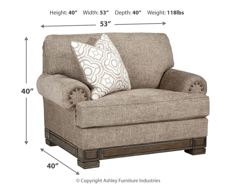 Ashley Living Room Einsgrove Oversized Chair 3230223