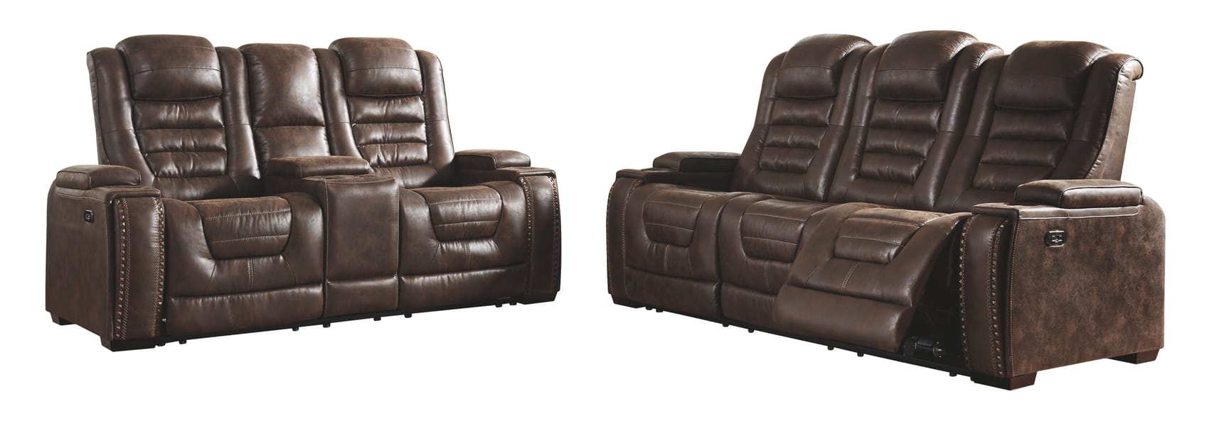 Ashley Living Room Game Zone Power Reclining Sofa 3850115