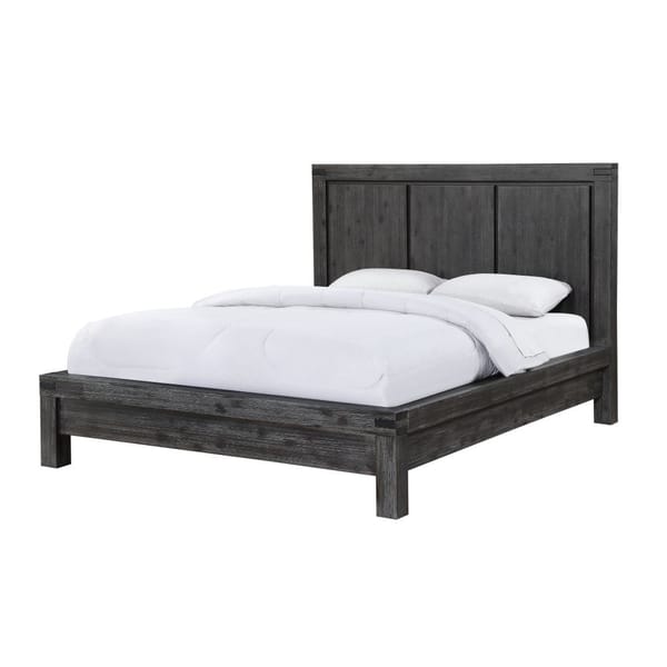 Modus Bedroom Meadow Solid Wood Platform Bed In Graphite 3FT3F4