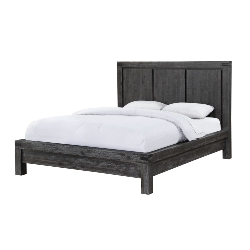 Modus Bedroom Meadow Solid Wood Platform Bed In Graphite 3FT3F4