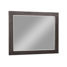 Modus Accessories Heath Beveled Glass Mirror In Basalt Grey 3H5783