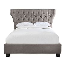 Modus Bedroom Melina Upholstered Footboard Storage Bed In Dolphin Linen 3ZH3D653