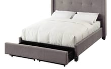 Modus Bedroom Madeleine Wingback Upholstered Platform Storage Bed 3ZH3D57