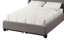 Modus Bedroom Royal Tufted Footboard Storage Bed In Dolphin Linen 3ZH3D511