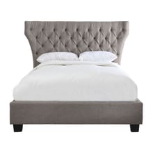 Modus Bedroom Melina Upholstered Platform Bed In Dolphin Linen 3ZH3L453