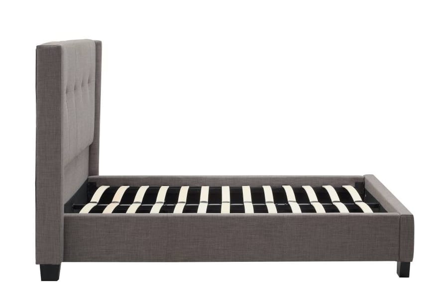 Modus Bedroom Madeleine Wingback Upholstered Platform Storage Bed 3ZH3D77