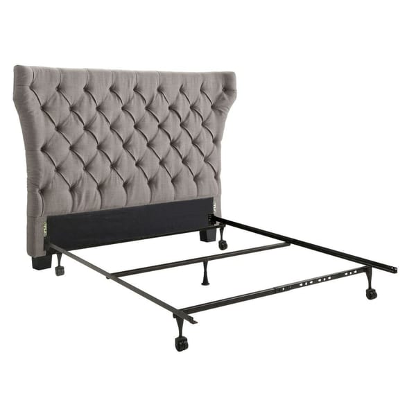 Modus Bedroom Royal Tufted Upholstered Headboard In Dolphin Linen 3ZH3L5BH11