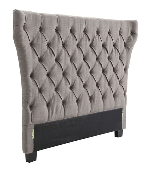 Modus Bedroom Melina Tufted Upholstered Headboard In Dolphin Linen 3ZH3L5BH53