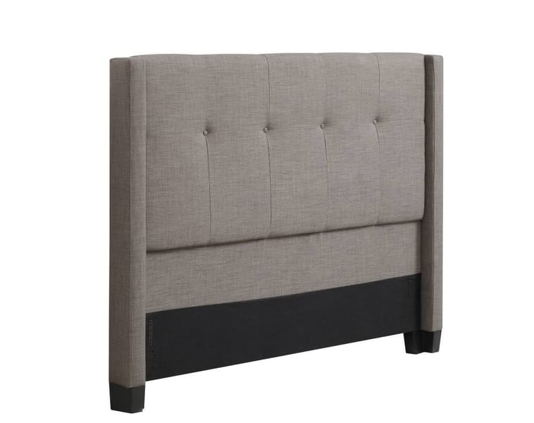 Modus Bedroom Madeleine Wingback Upholstered Headboard In Dolphin Linen 3ZH3L5BH7