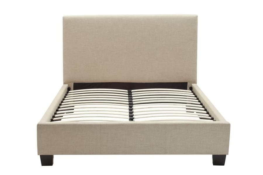 Modus Bedroom Saint Pierre Upholstered Platform Storage Bed In Toast Linen 3ZL7D58