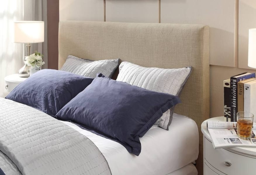 Modus Bedroom Saint Pierre Upholstered Headboard In Toast Linen 3ZL7L6BH8