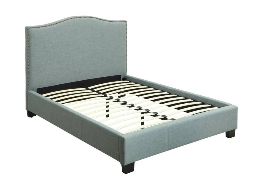 Modus Bedroom Ariana Upholstered Footboard Storage Bed In Bluebird 3ZR2D710