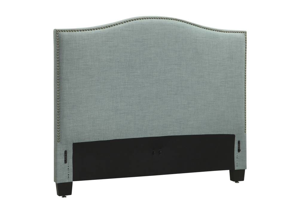 Modus Bedroom Ariana Camelback Upholstered Headboard In Bluebird Linen 3ZR2L5BH10