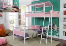 Coaster Youth Twin/Twin Workstation Bunk Bed 400119