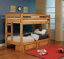 Coaster Youth Trundle With Bunkie Mattress 400837