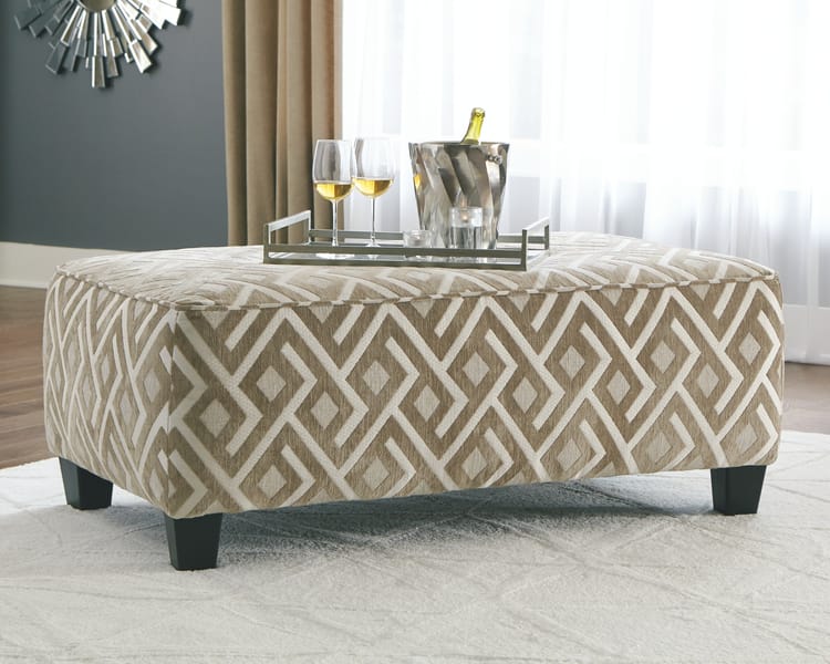 Ashley Living Room Dovemont Oversized Accent Ottoman 4040108
