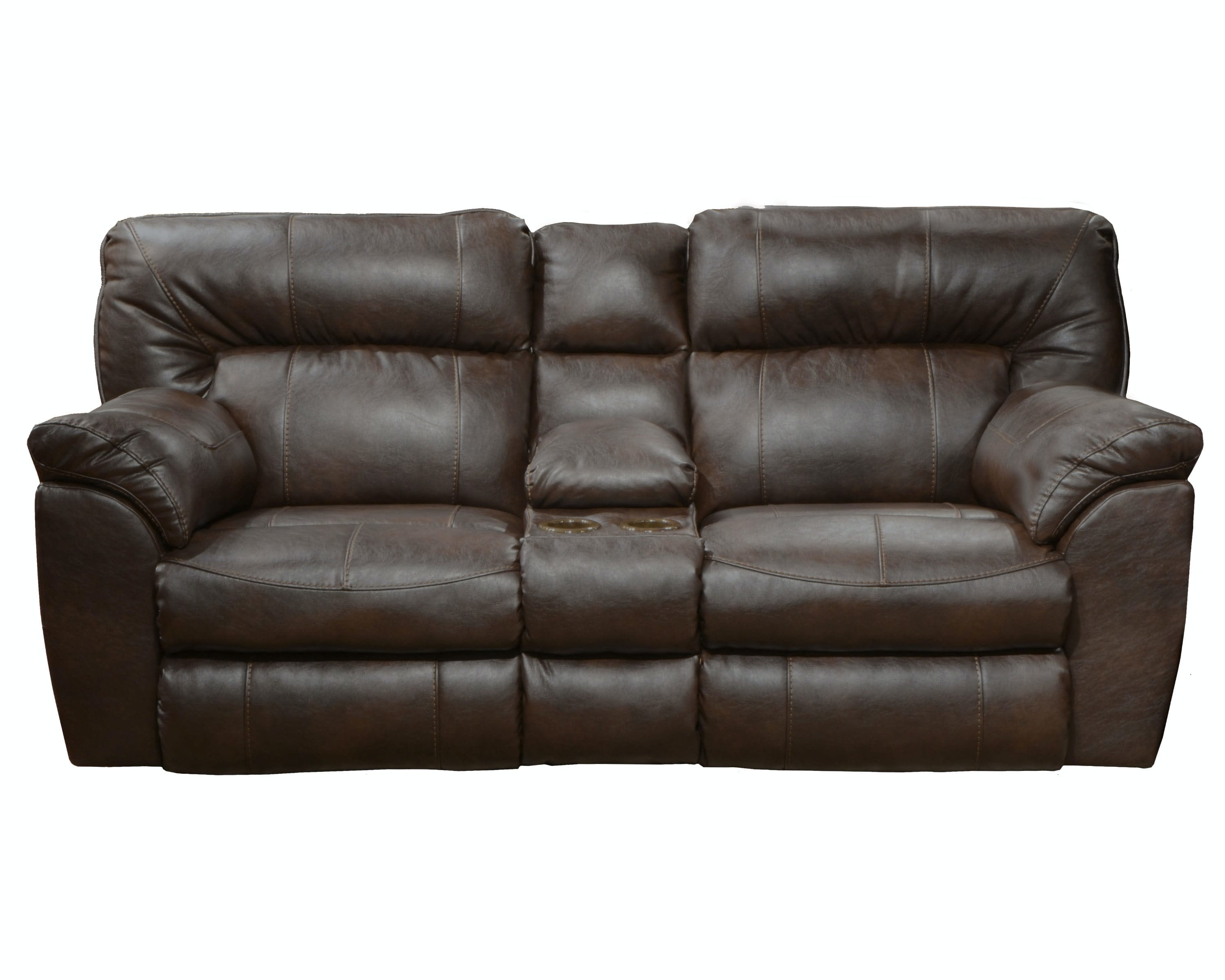 Catnapper Furniture Living Room Extra Wide Recl Cnsl Lvst with Stg and Cphldr 4049