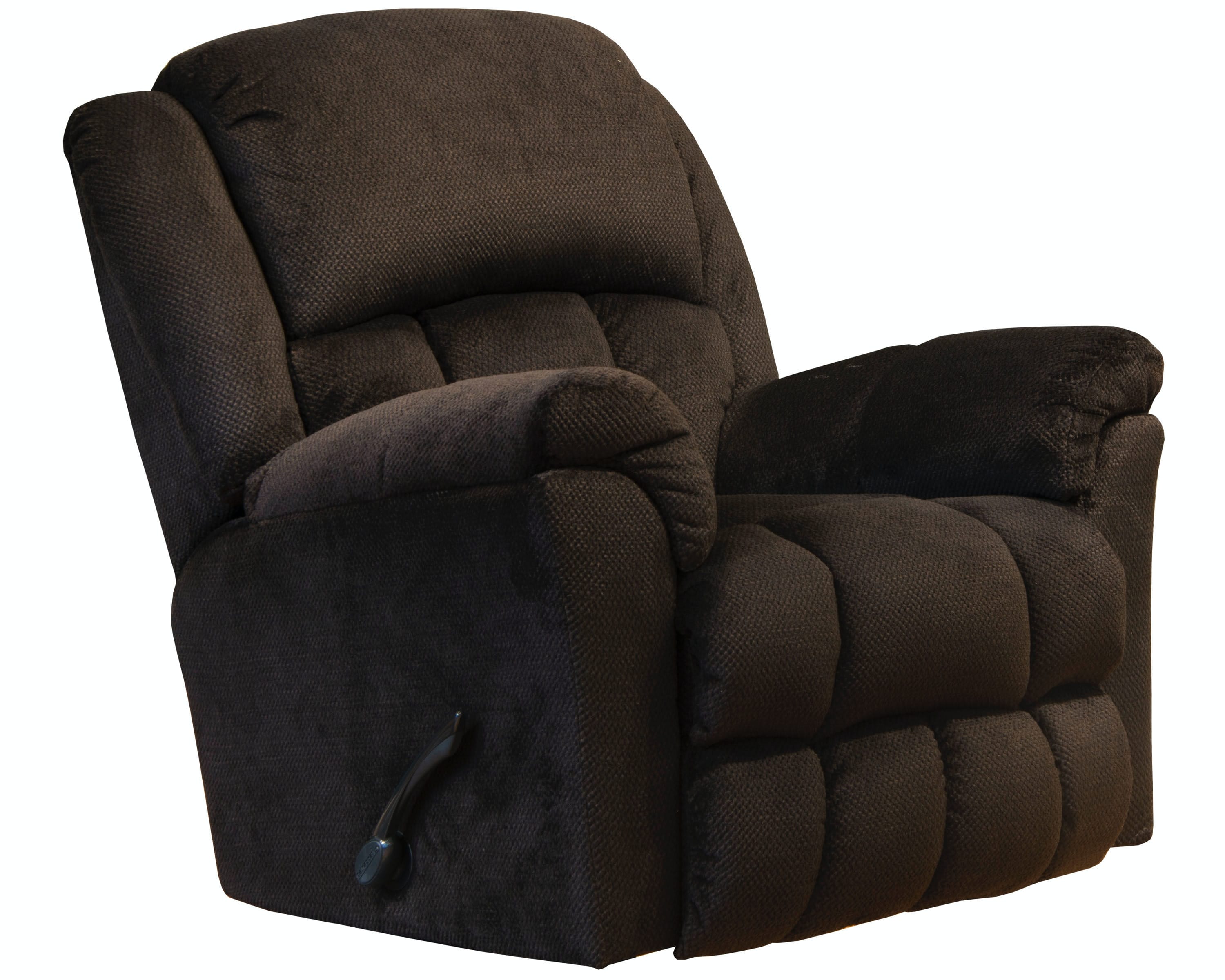 Catnapper Furniture Living Room Rocker Recliner with Deluxe Heat and Massage 42112-Chocolate