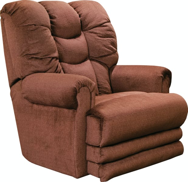 Catnapper Furniture Living Room Lay Flat Recliner with Ext Otto 42577-Merlot