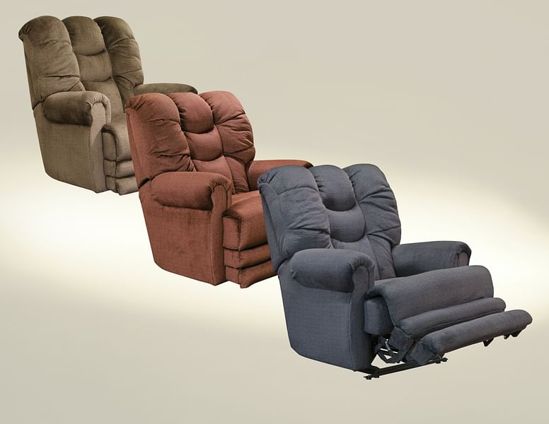 Catnapper Furniture Living Room Lay Flat Recliner with Ext Otto 42577-Ink