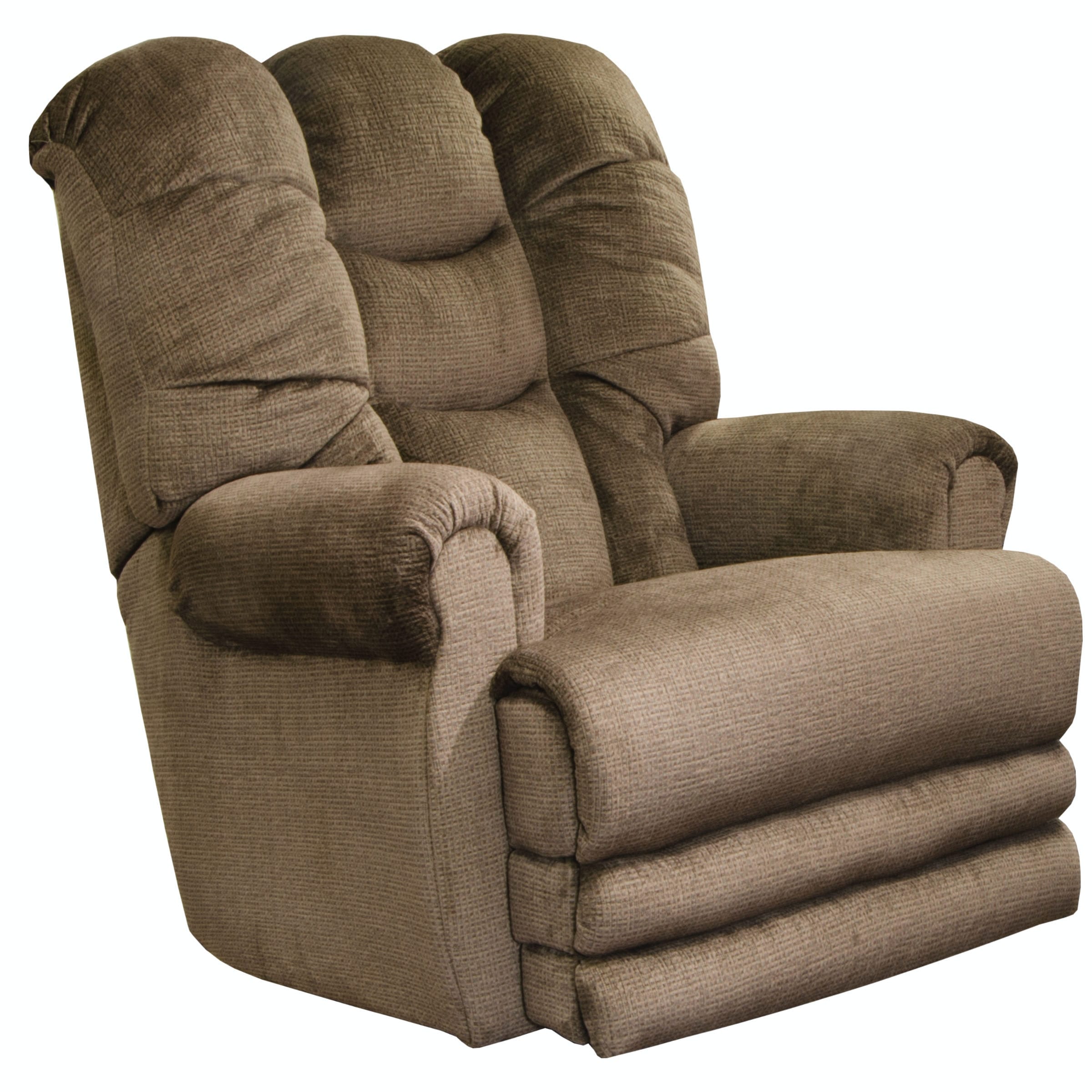 Catnapper Furniture Living Room Power. Lay Flat Recliner with Ext Otto 642577-Truffle