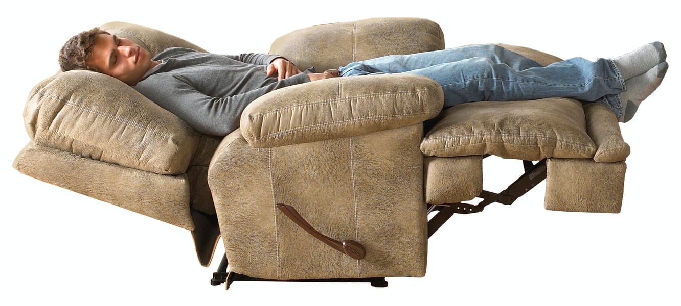 Catnapper Furniture Living Room Lay Flat Recliner 43807-Brandy