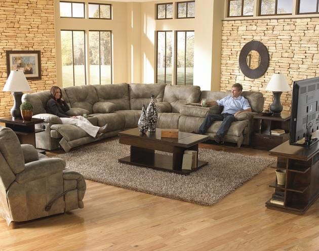 Catnapper Furniture Living Room 438-Elk Sectional
