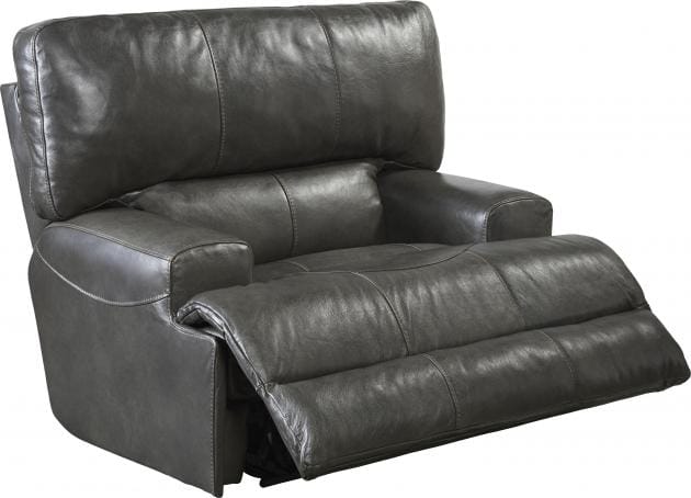 Catnapper Furniture Living Room Lay Flat Recliner 45807-Steel