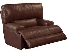 Catnapper Furniture Living Room Lay Flat Recliner 45807-Walnut