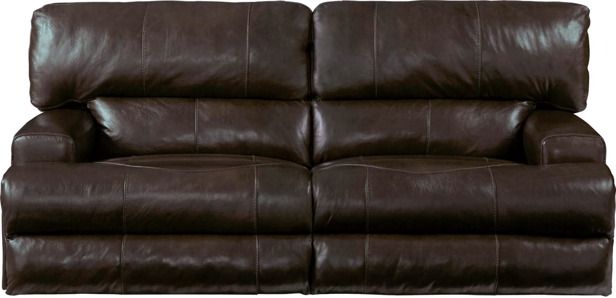 Catnapper Furniture Living Room Lay Flat Reclining Sofa 4581-Chocolate
