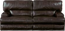 Catnapper Furniture Living Room Wembley Lay Flat Power Reclining Sofa - Chocolate 64581-Chocolate