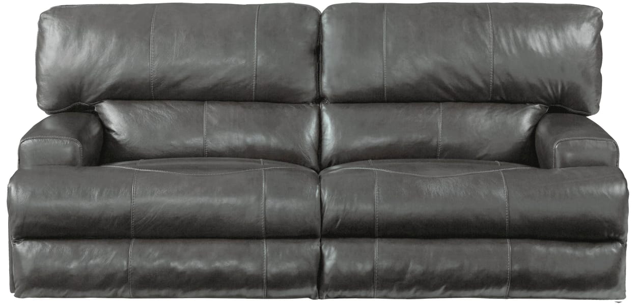 Catnapper Furniture Living Room Lay Flat Reclining Sofa 4581-Steel