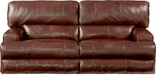 Catnapper Furniture Living Room Power Headrest with Lumbar Lay Flat Reclining Sofa 764581-Walnut