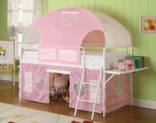 Coaster Youth Twin Tent Loft Bed 460202