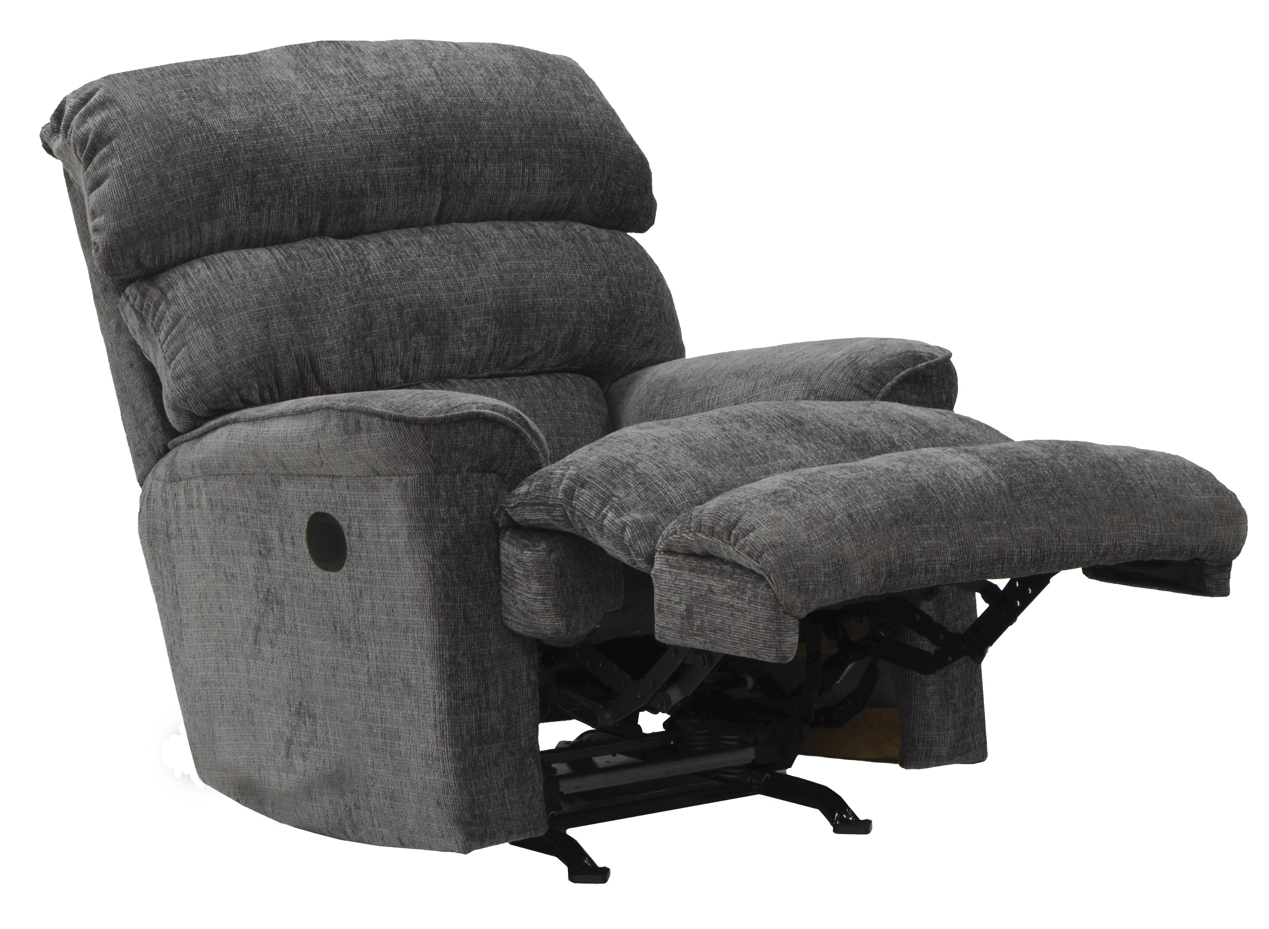 Catnapper Furniture Living Room Power. Wall Hugger Recliner 647394-Charcoal