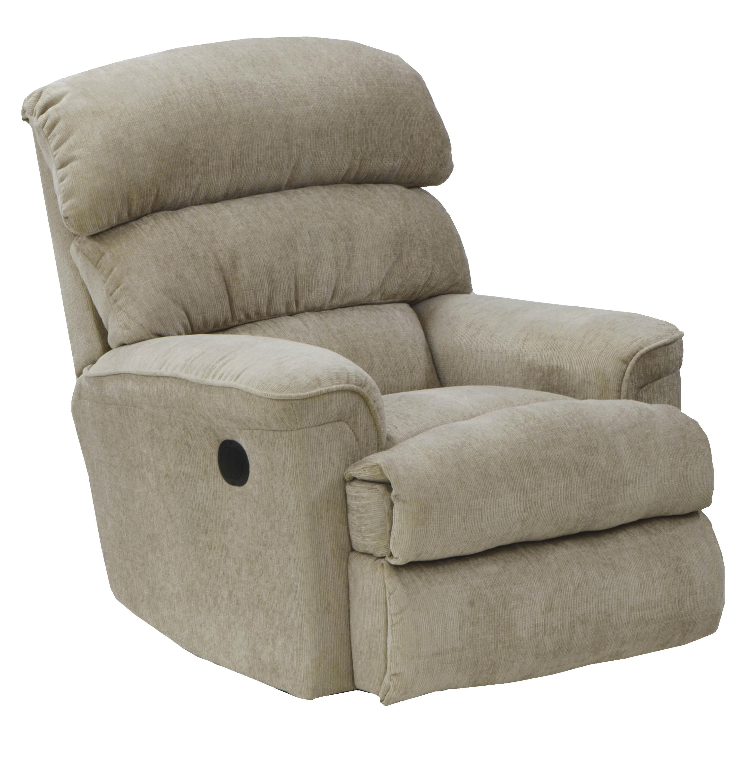 Catnapper Furniture Living Room Power. Wall Hugger Recliner 647394-Linen