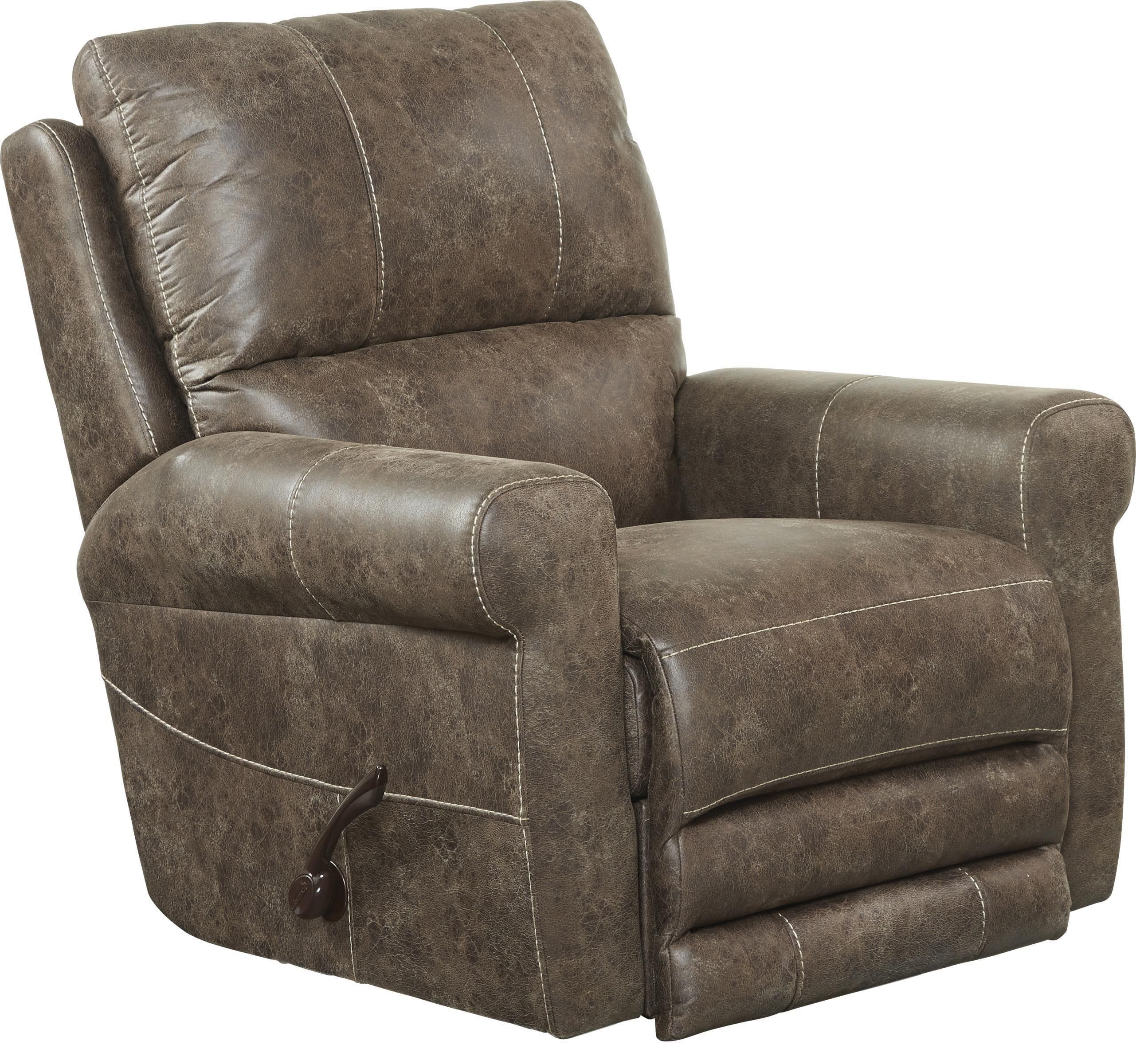 Catnapper Furniture Living Room Swivel Glider Recliner 47535-Ash