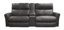 Catnapper Furniture Living Room Voice Power Headrest with Lumbar Power Lay Flat Recl Con Sofa (95) 874751-Anthracite