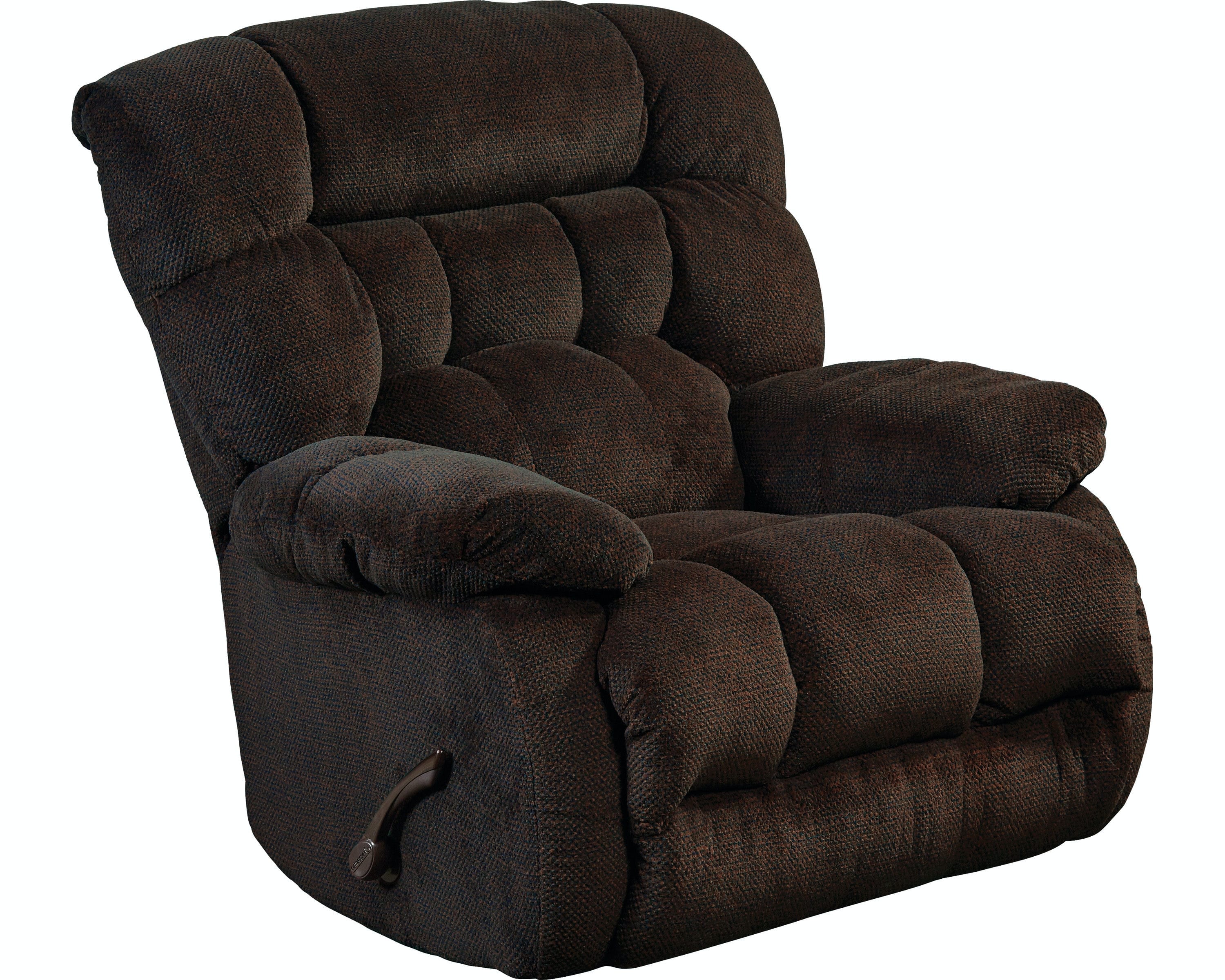 Catnapper Furniture Living Room Chaise Rocker Recliner 47652-Chocolate