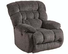 Catnapper Furniture Living Room Power Lay Flat Recliner 647657-Cobblestone