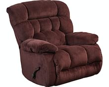 Catnapper Furniture Living Room Chaise Swivel Glider Recliner 47655-Cranapple