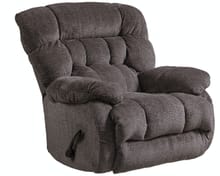 Catnapper Furniture Living Room Chaise Swivel Glider Recliner 47655-Cobblestone